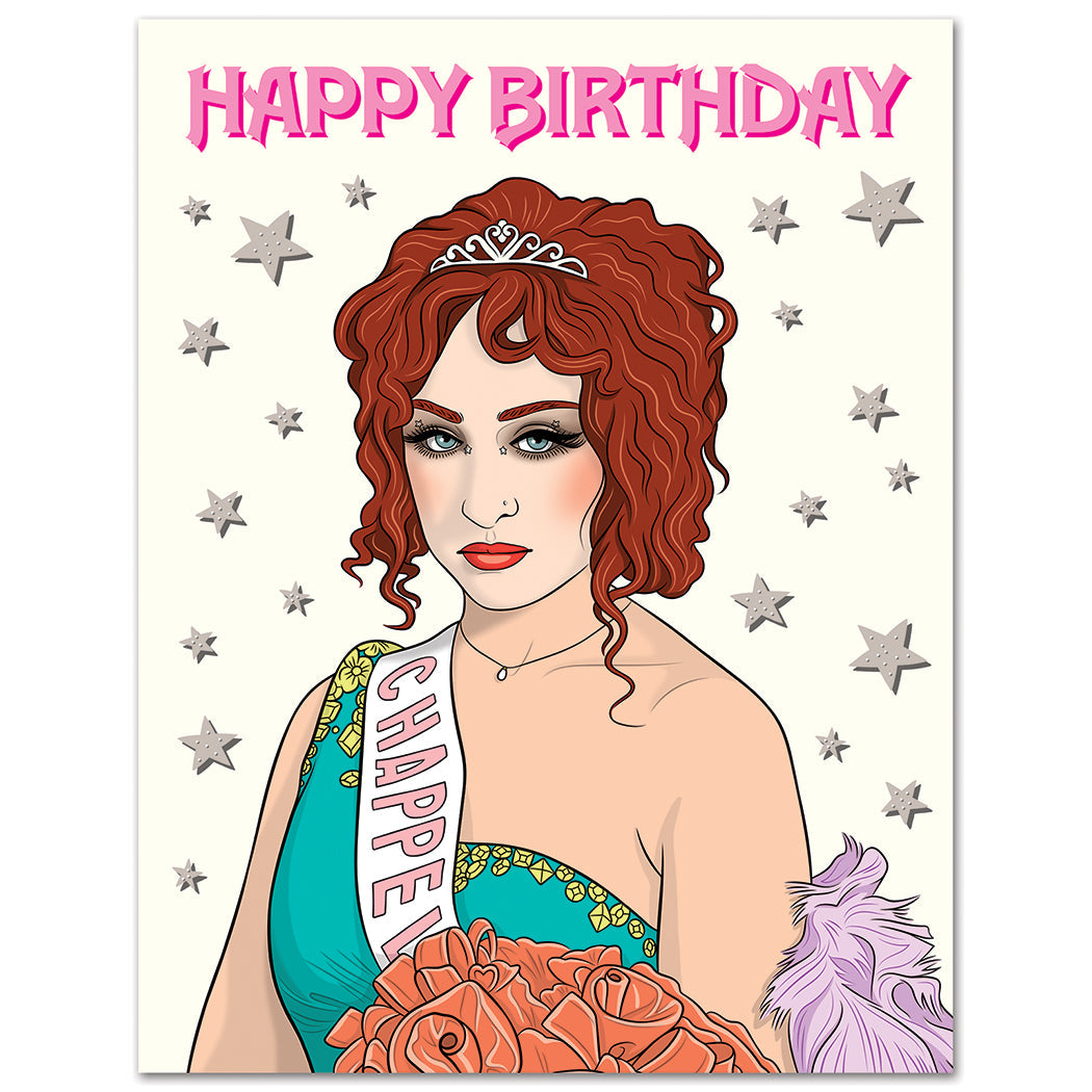 Chappell Roan Keep On Dancing Birthday Card