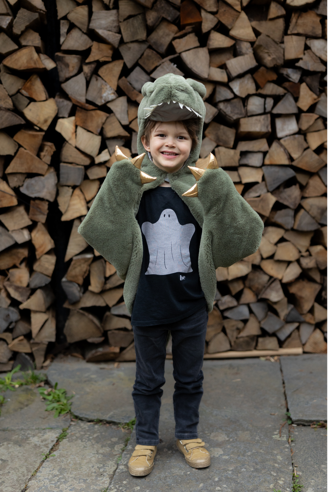 T-Rex Cuddle Cape, Green