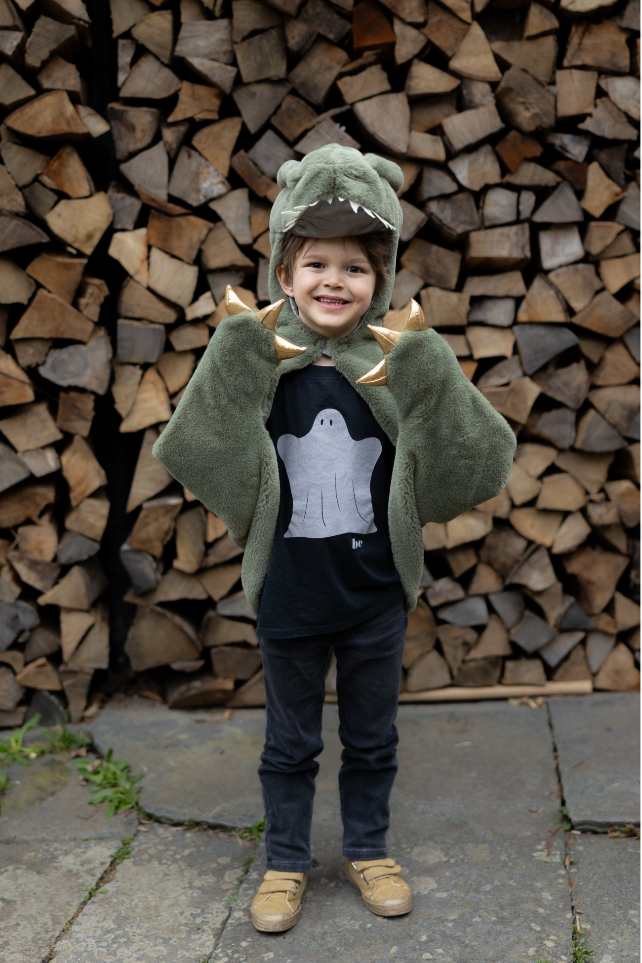 T-Rex Cuddle Cape, Green