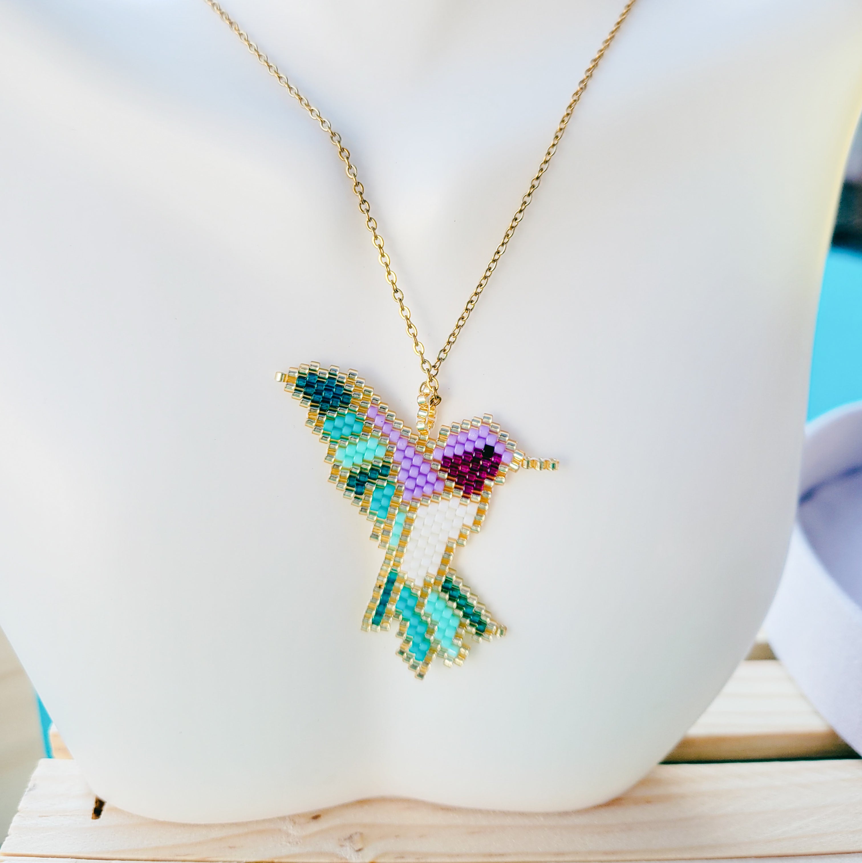 Hummingbird Necklace