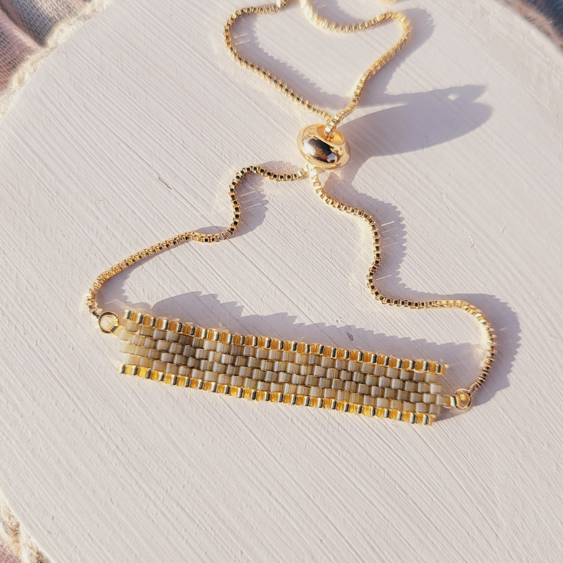 Iridescent Waves Bracelet