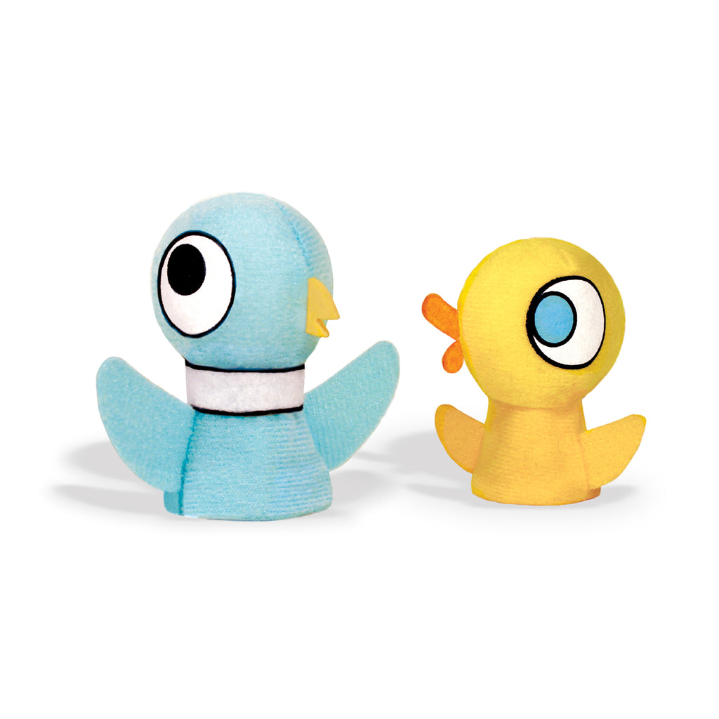 Pigeon & Duckling Finger Puppets