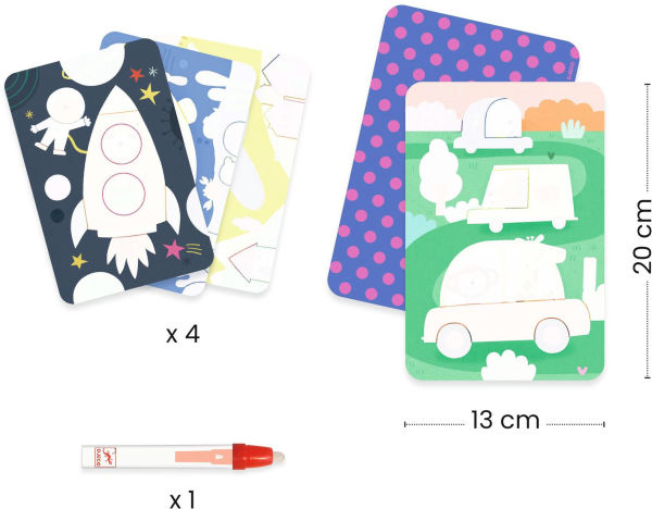 Magic Water Coloring Pocket for Toddlers ¨C Reusable Art Set (18M+)