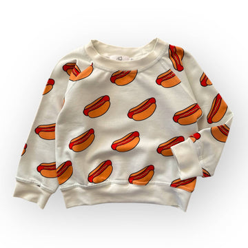 Kids Hot Dog Pullover Sweatshirt