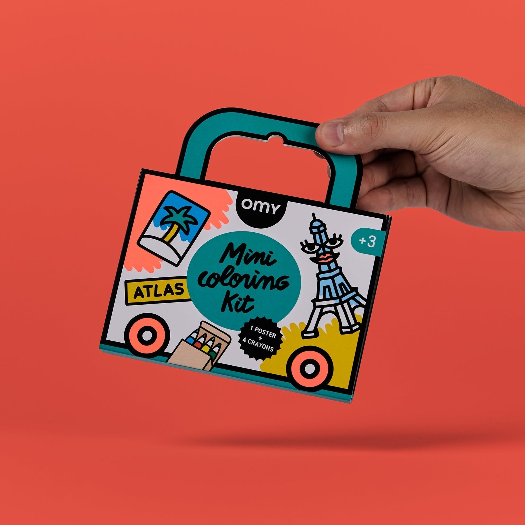 Mini Pocket Coloring - Atlas