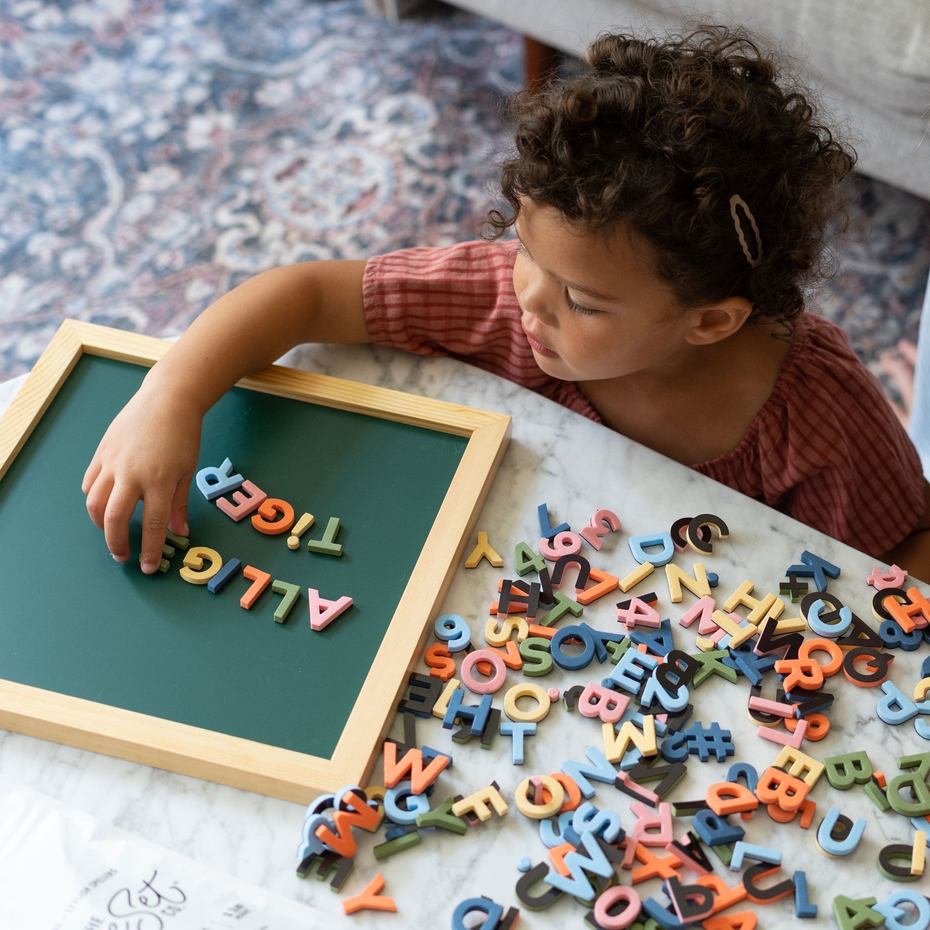 1 200pc Rainbow Mod Magnetic Letters