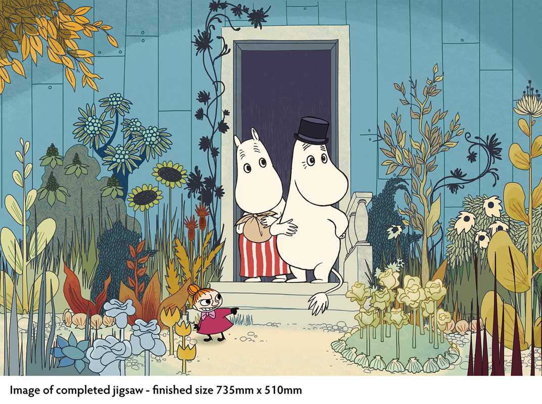 Adult Jigsaw Puzzle Moomins On the Riviera