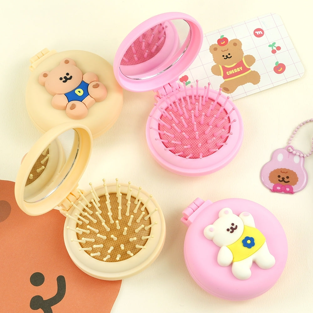 Dancing Bear Mirror Brush