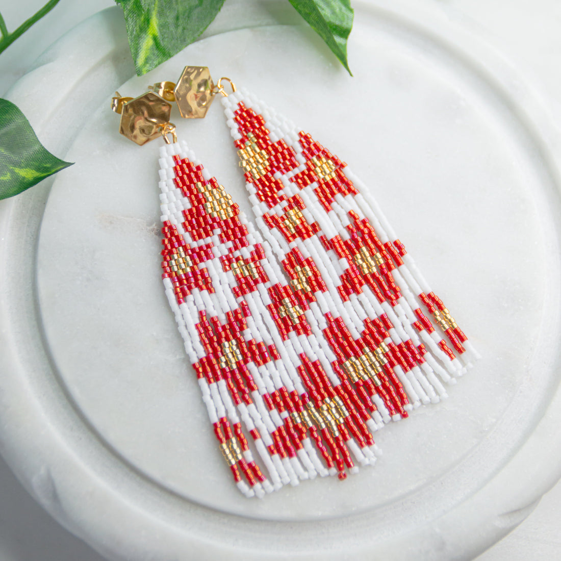 Cherry blossom Fringe Earrings