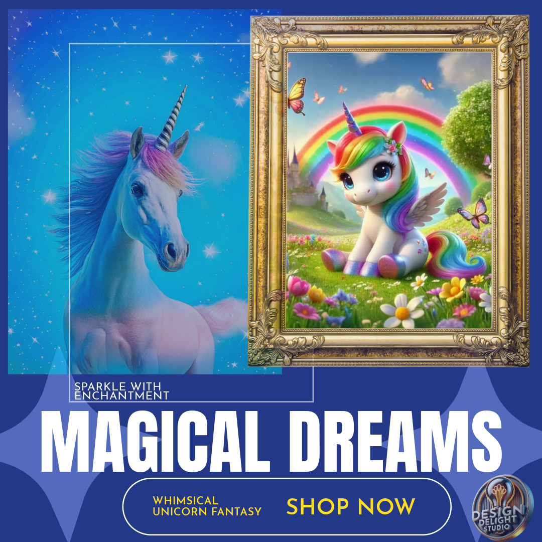 Limited Magical Baby Unicorn Poster ¨C Get Yours Now!