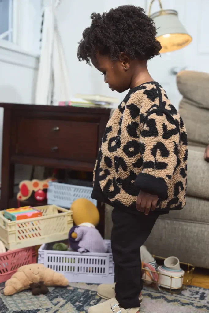 Forever Wild ¨C Leopard Fleece Jacket
