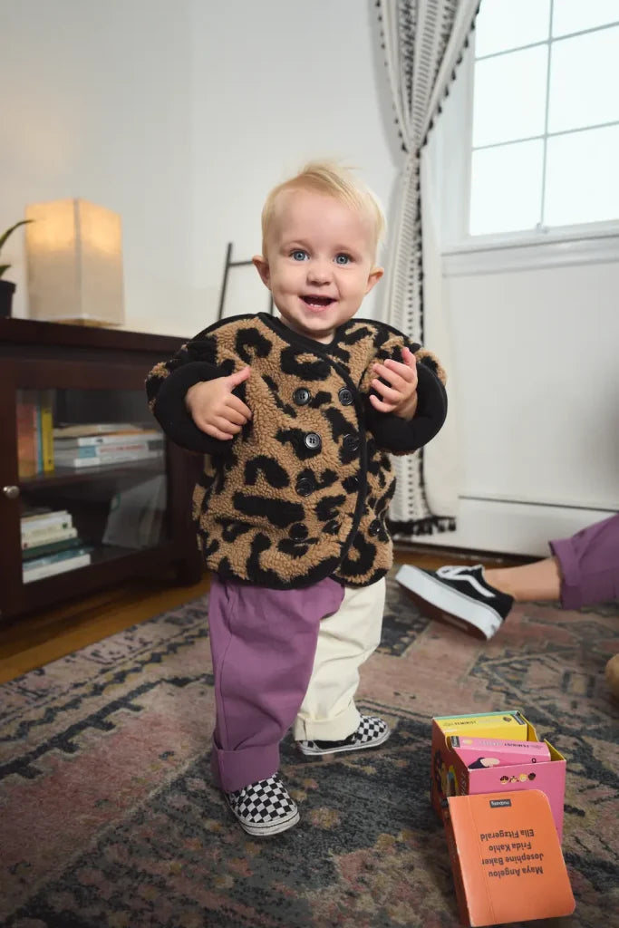 Forever Wild ¨C Leopard Fleece Jacket