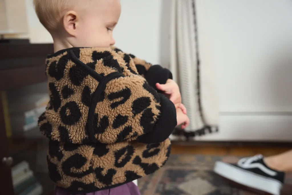 Forever Wild ¨C Leopard Fleece Jacket