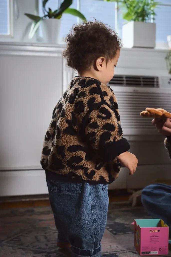 Forever Wild ¨C Leopard Fleece Jacket