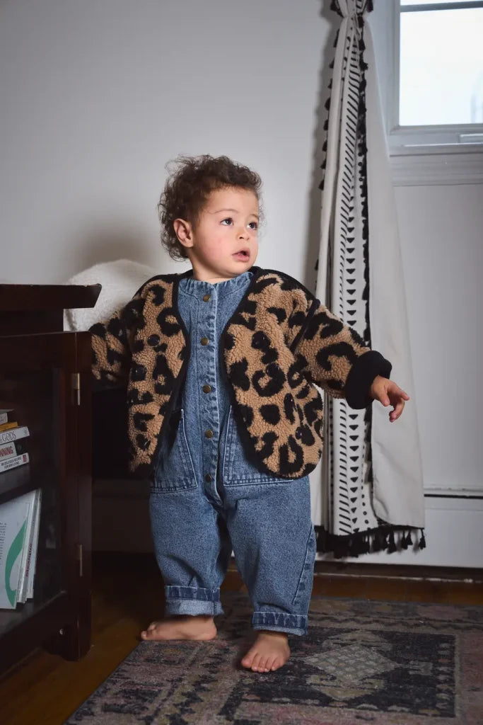 Forever Wild ¨C Leopard Fleece Jacket
