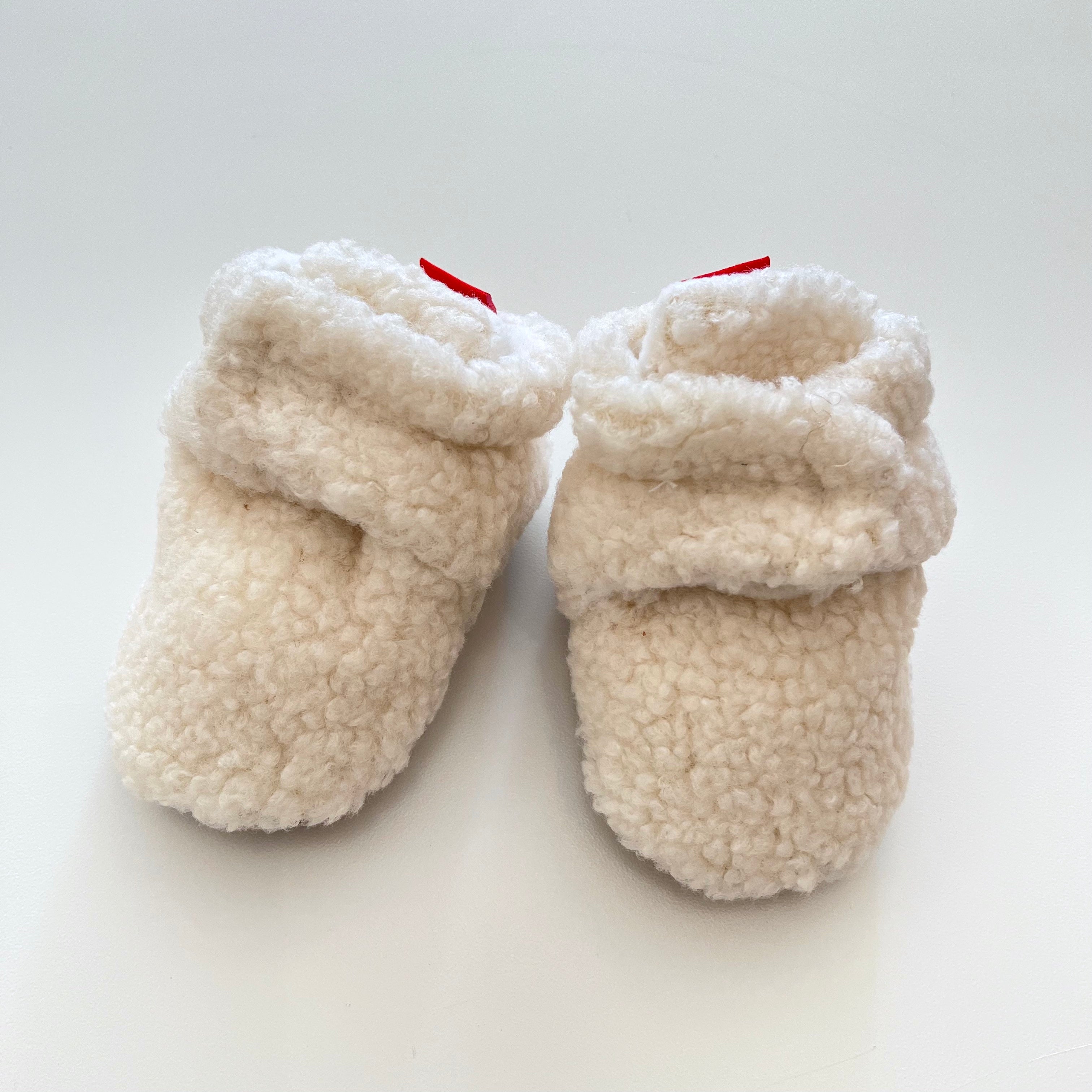 Fuzzy Baby Booties