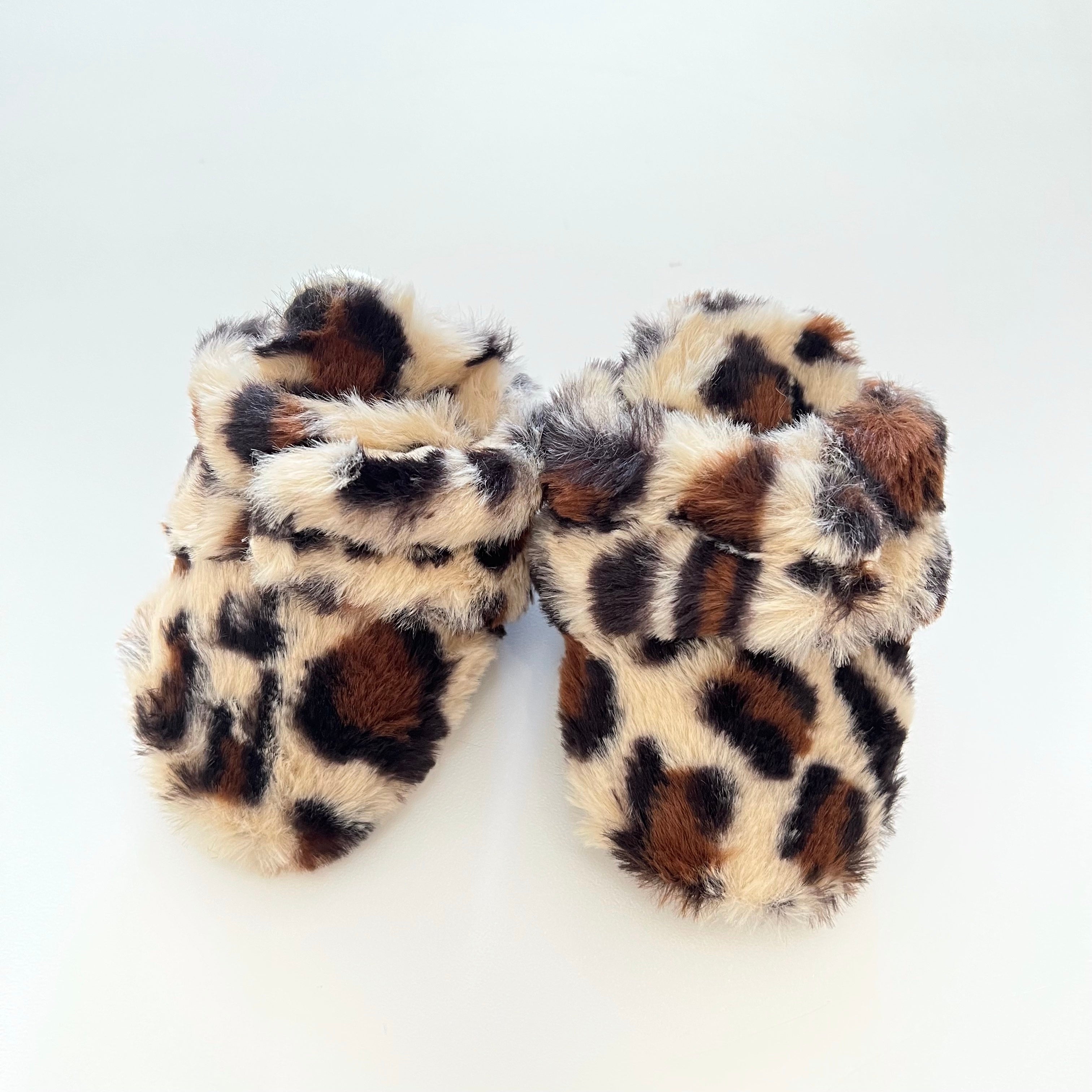 Fuzzy Baby Booties