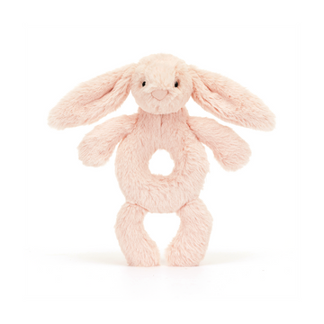 Bashful Blush Bunny Ring Rattle