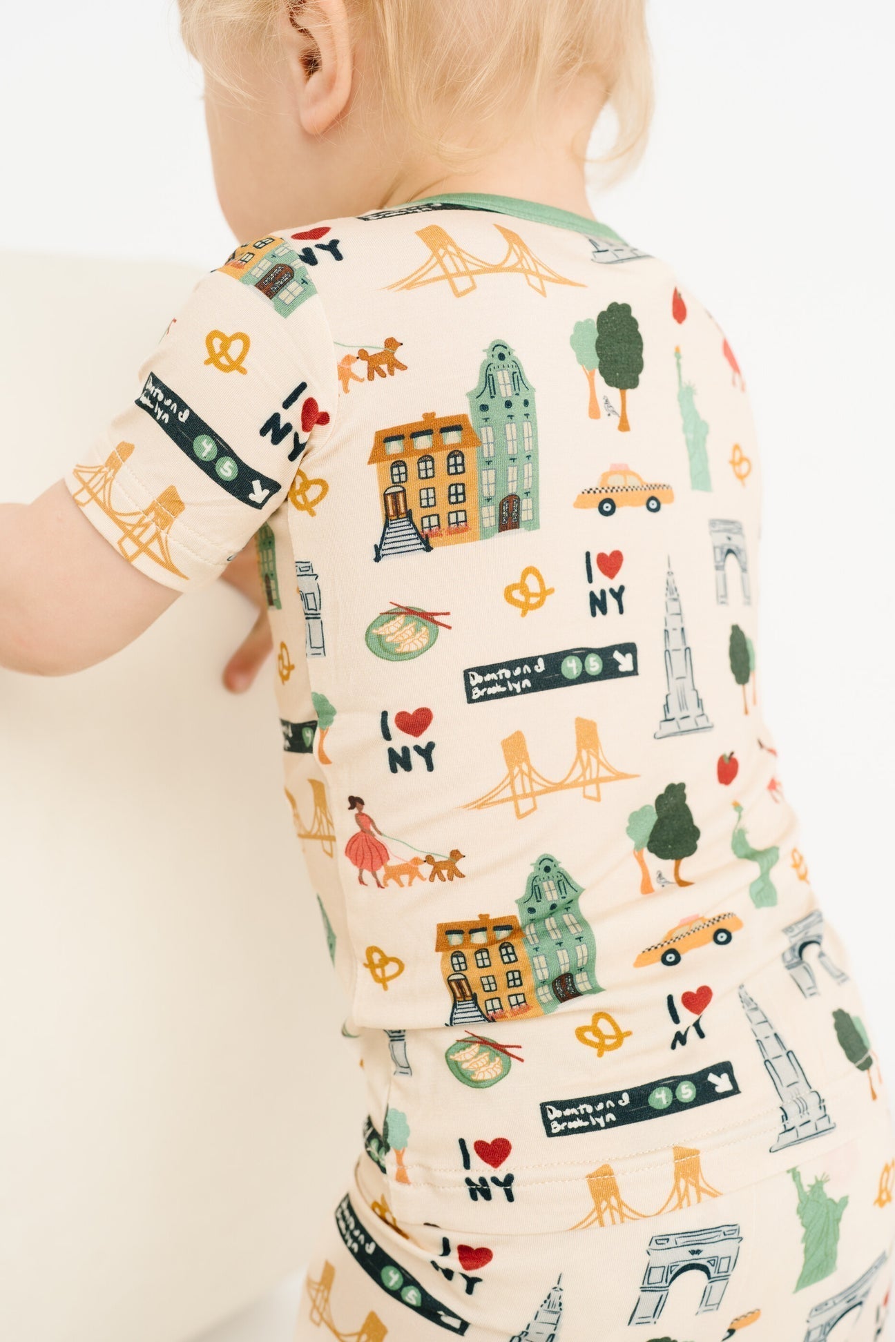 New York Bamboo Shorts Set