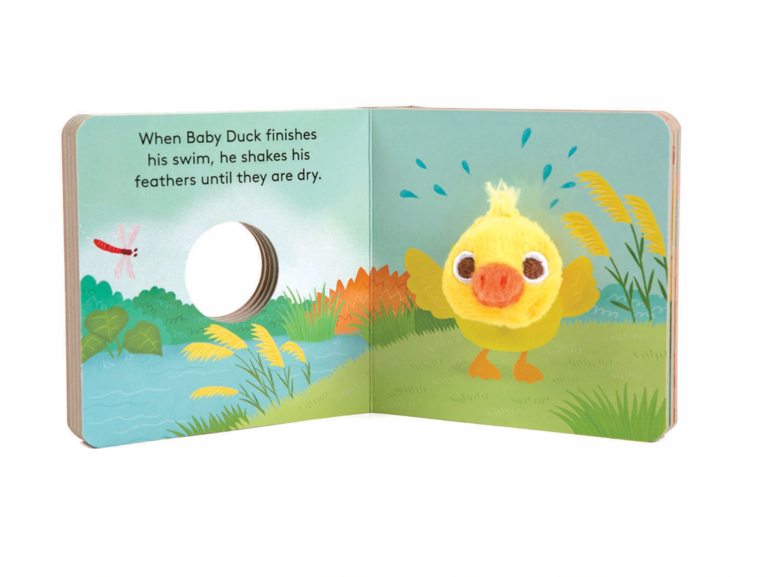 Baby Duck: Finger Puppet Book