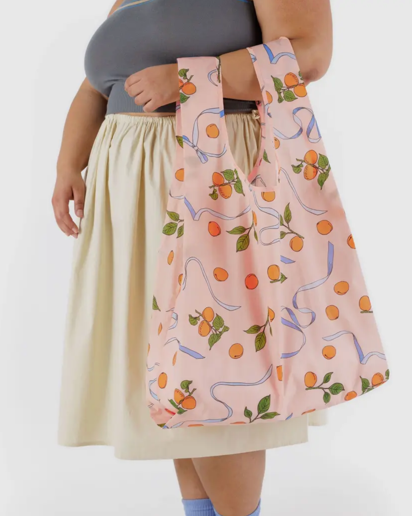 Big Baggu Apricots & Ribbons