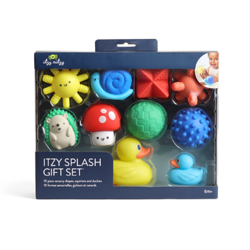 Itzy Splash Gift Set? Soft Bath + Water Toys