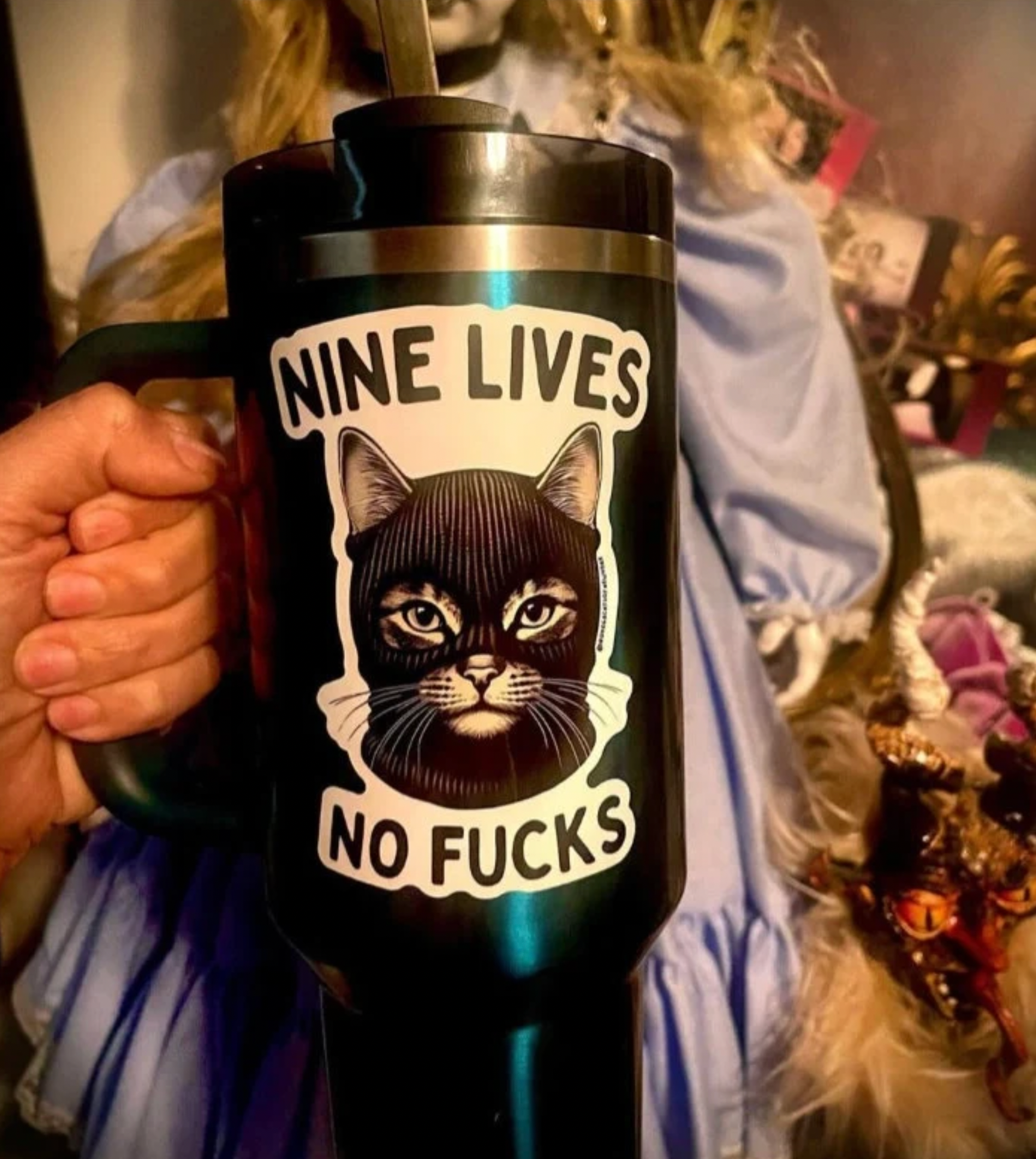 Bodega Cats of New York 4.5 Sticker (Nine Lives)