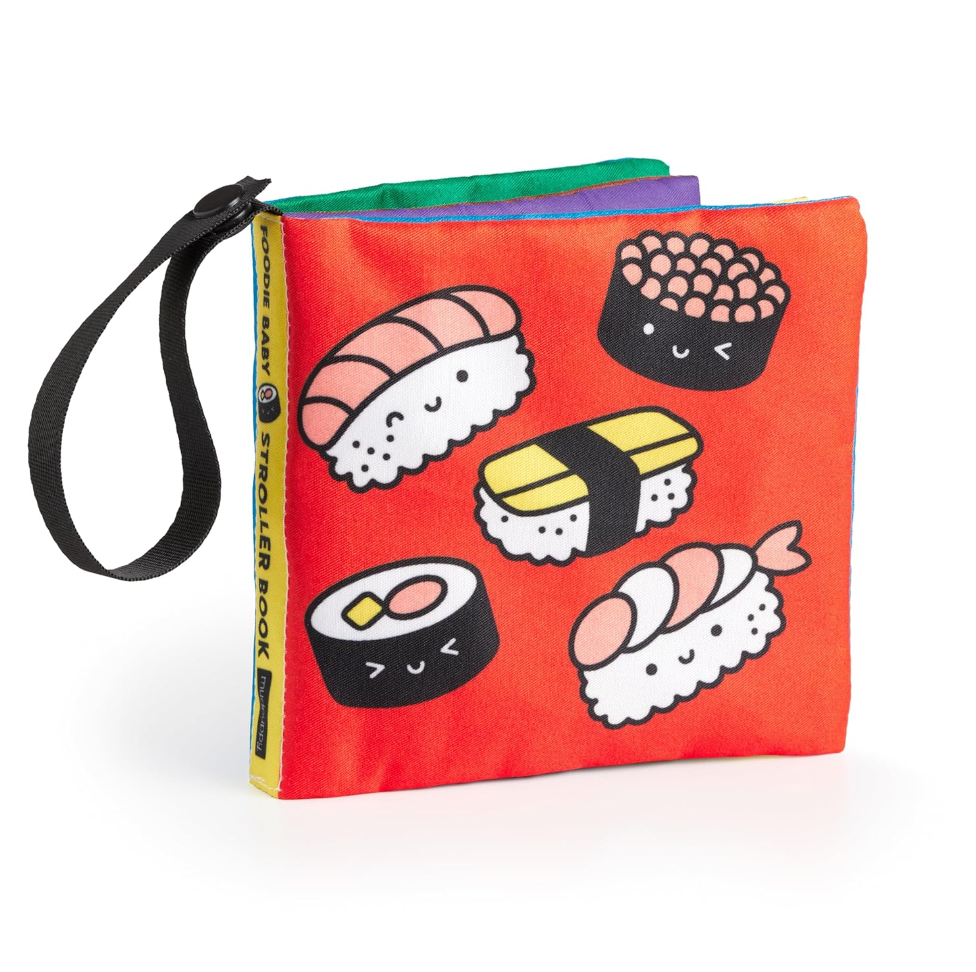 Foodie Baby ¨C Delicious Early Development Crinkle Fabric Stroller Book