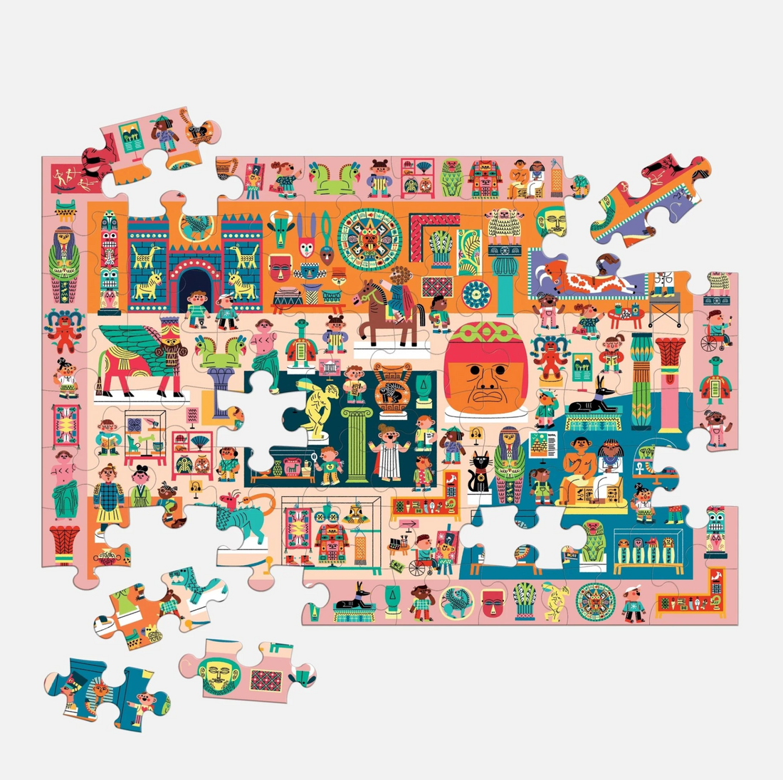 Art and Culture At the Museum 64 Piece Search & Find Puzzle