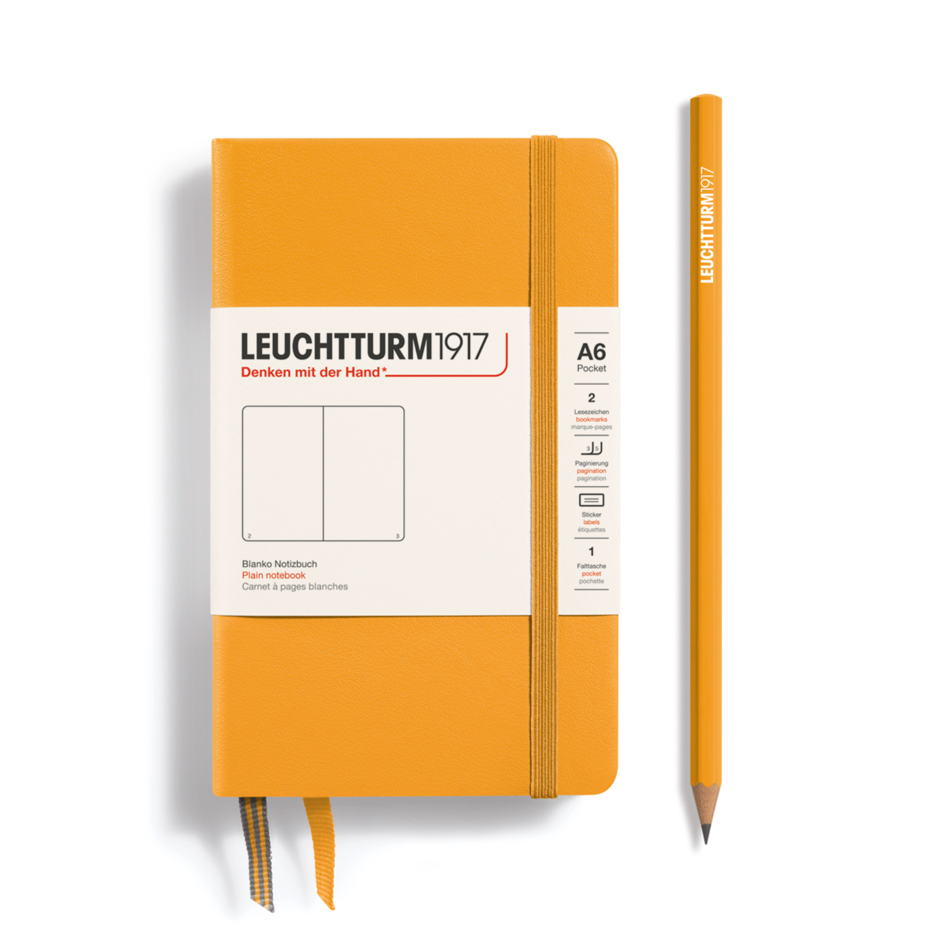 Hardcover Pocket Notebook (A6)