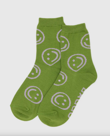 Crew Sock - Pear Happy