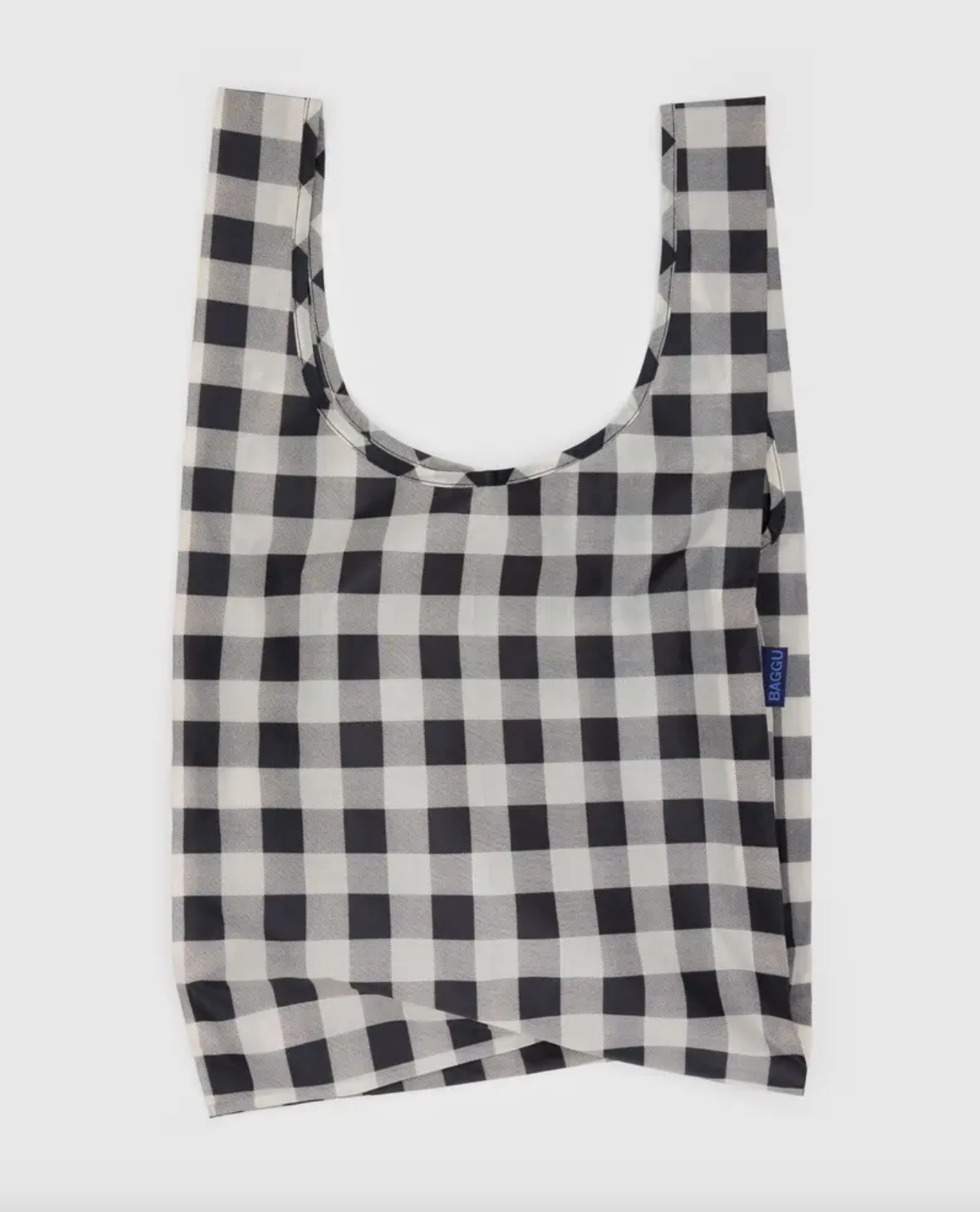 Standard Baggu - Black & White Big Check