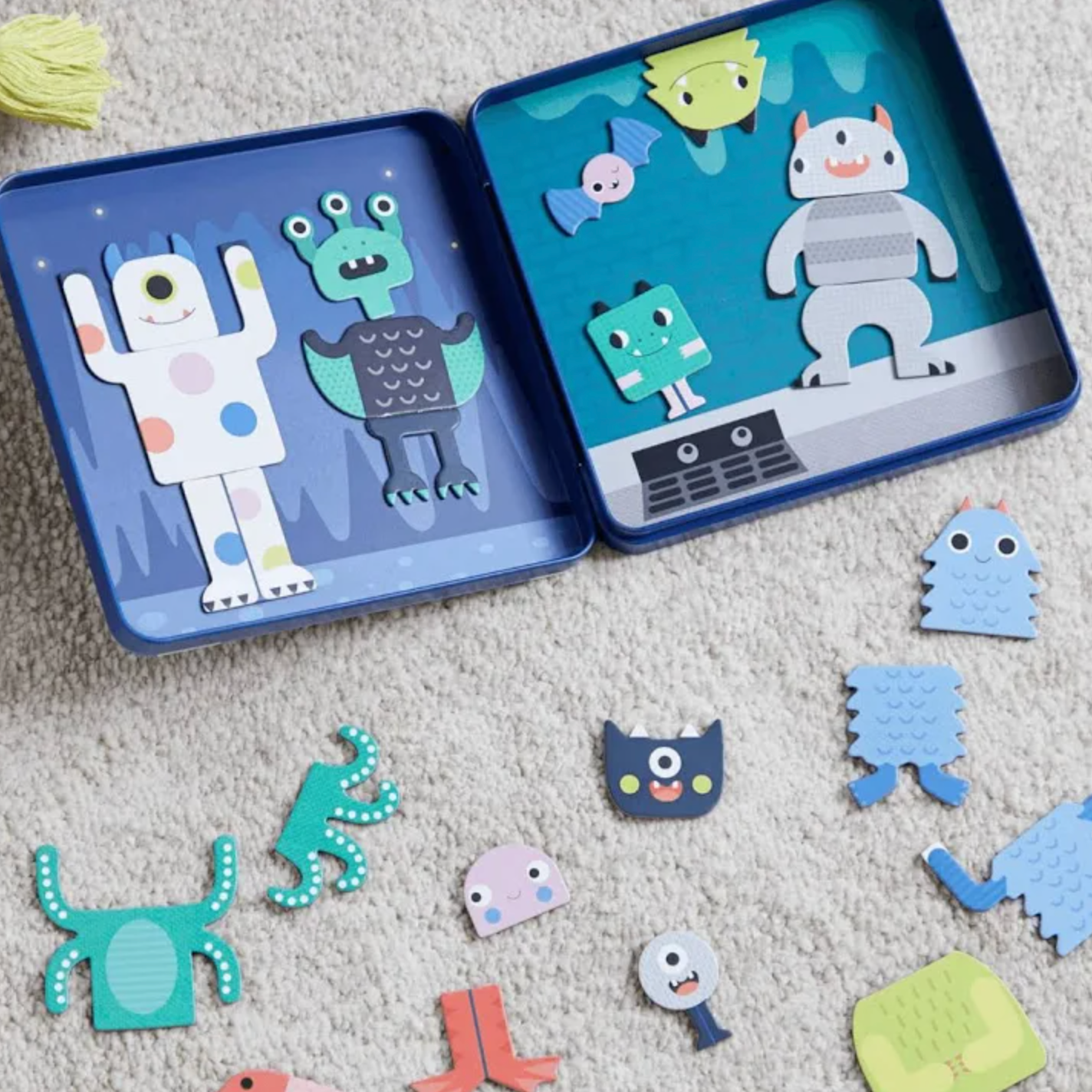 Mixed-Up Monsters On-The-Go Magnetic Play Set