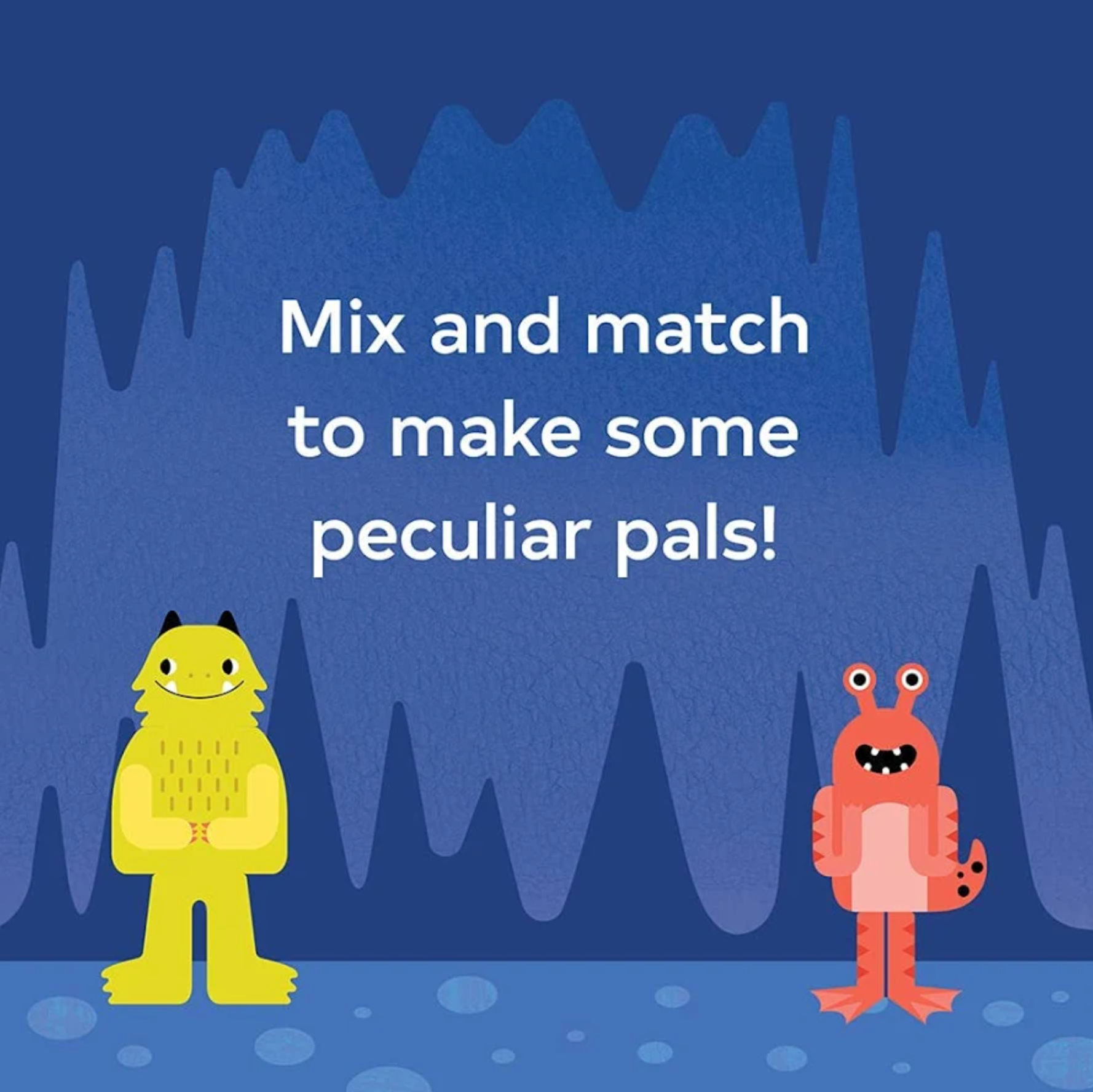 Mixed-Up Monsters On-The-Go Magnetic Play Set