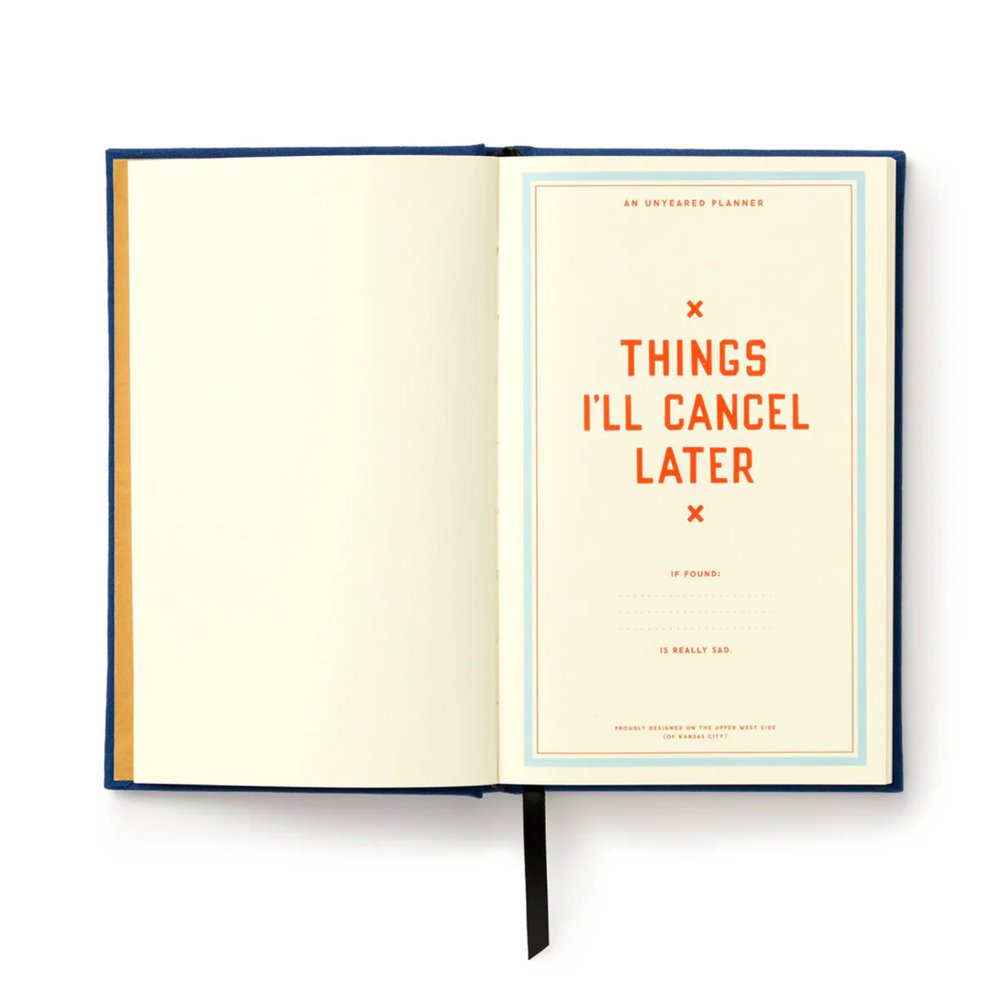 Brass Monkey Things I'll Cancel Later Undated Mini Planner