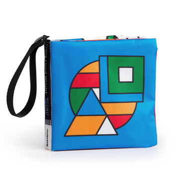 Frank Lloyd Wright My First Shapes Crinkle Fabric Stroller Book