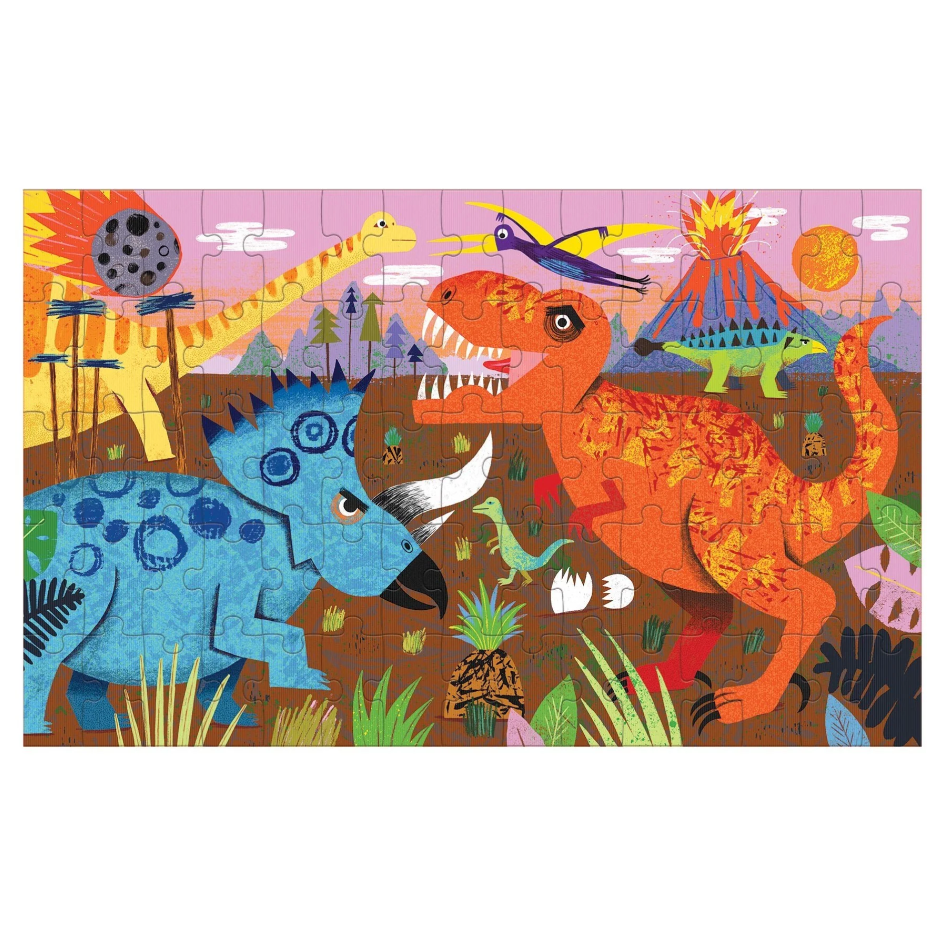 Dinosaur Roar 75 Piece Lenticular Puzzle