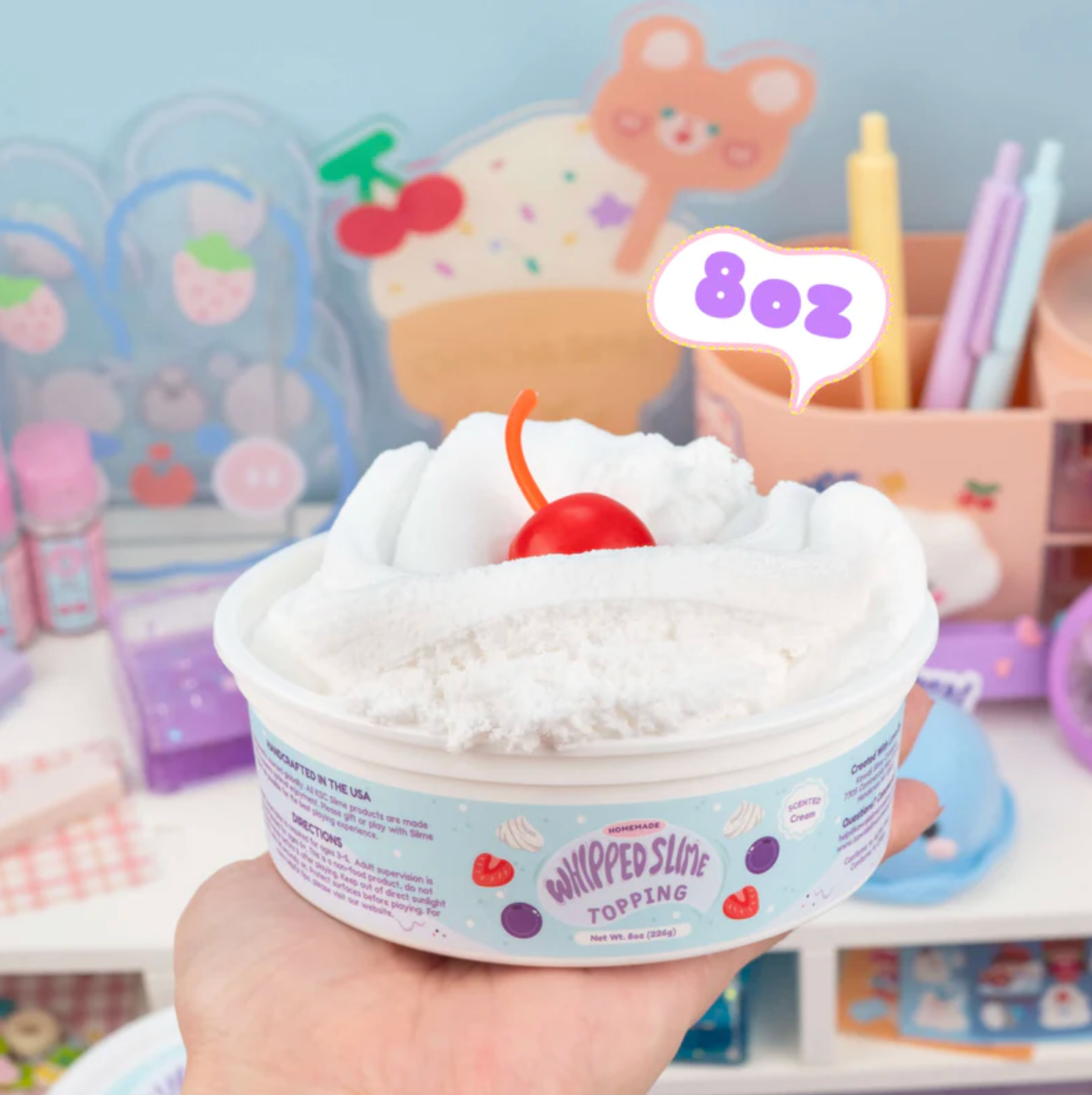 Cool & Slimey Whipped Topping 8 oz