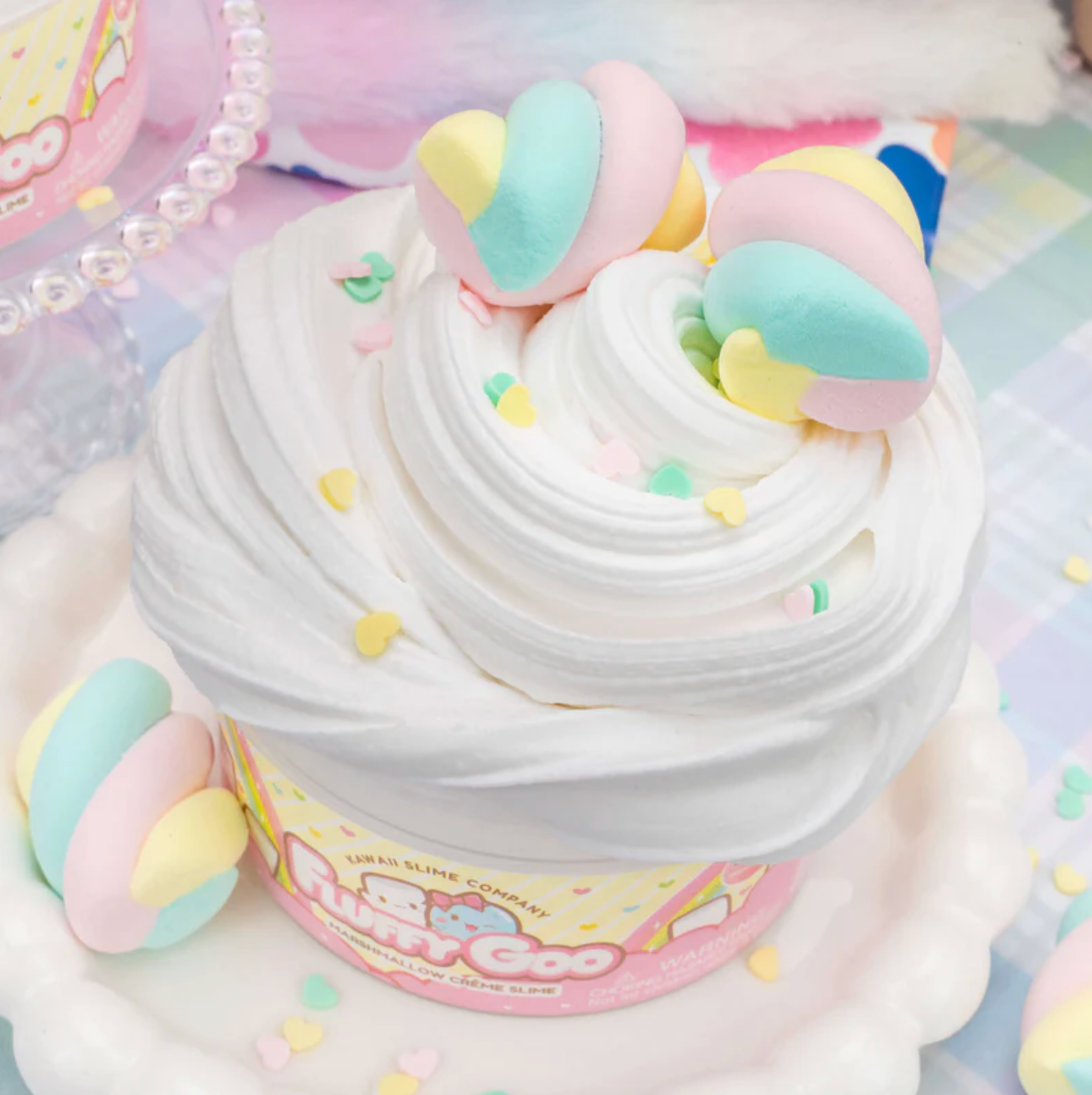 Fluffy Goo Classic Marshmallow Signature Dome? Slime