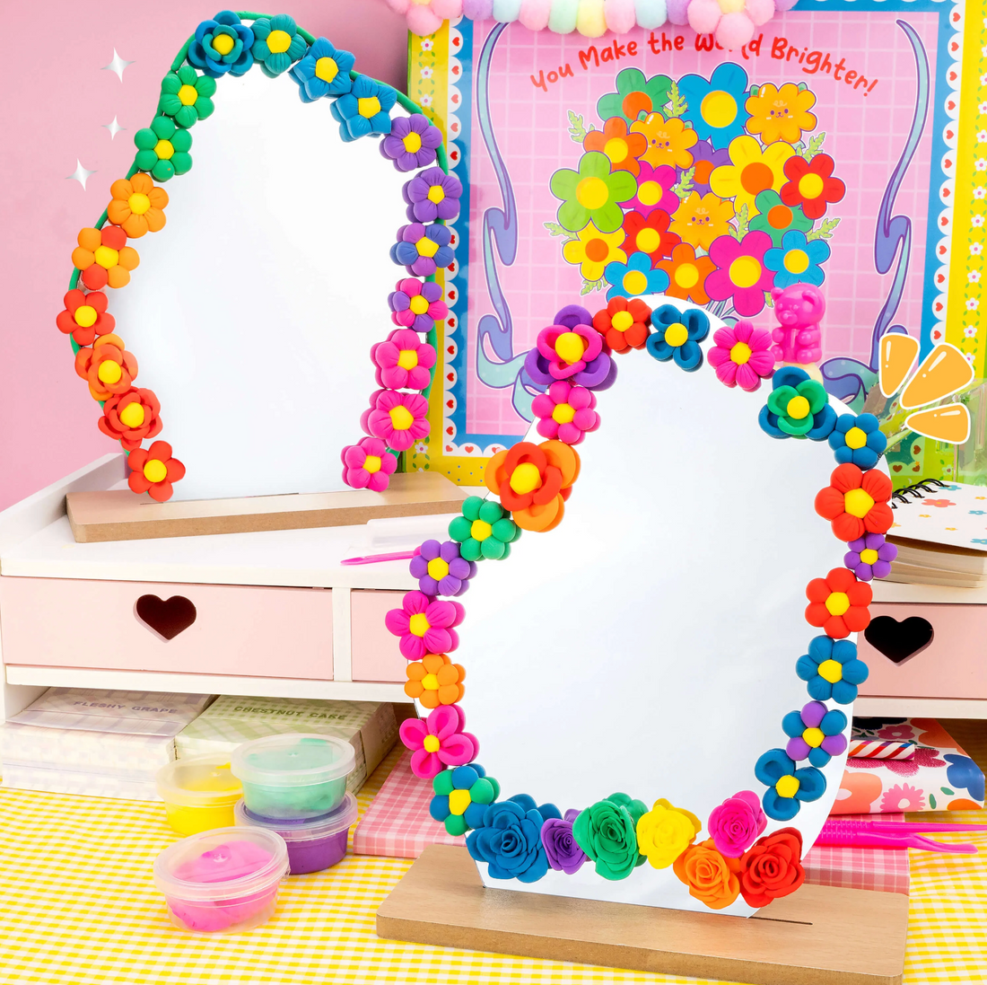 Creative Creator DIY Flower Mirror Kit