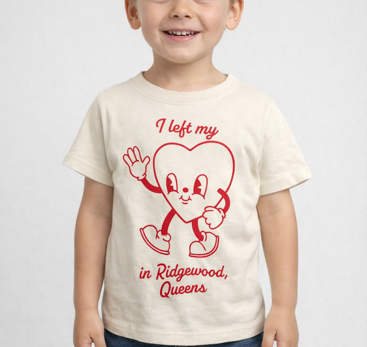 I Left My Heart in Ridgewood T-Shirt (kids)