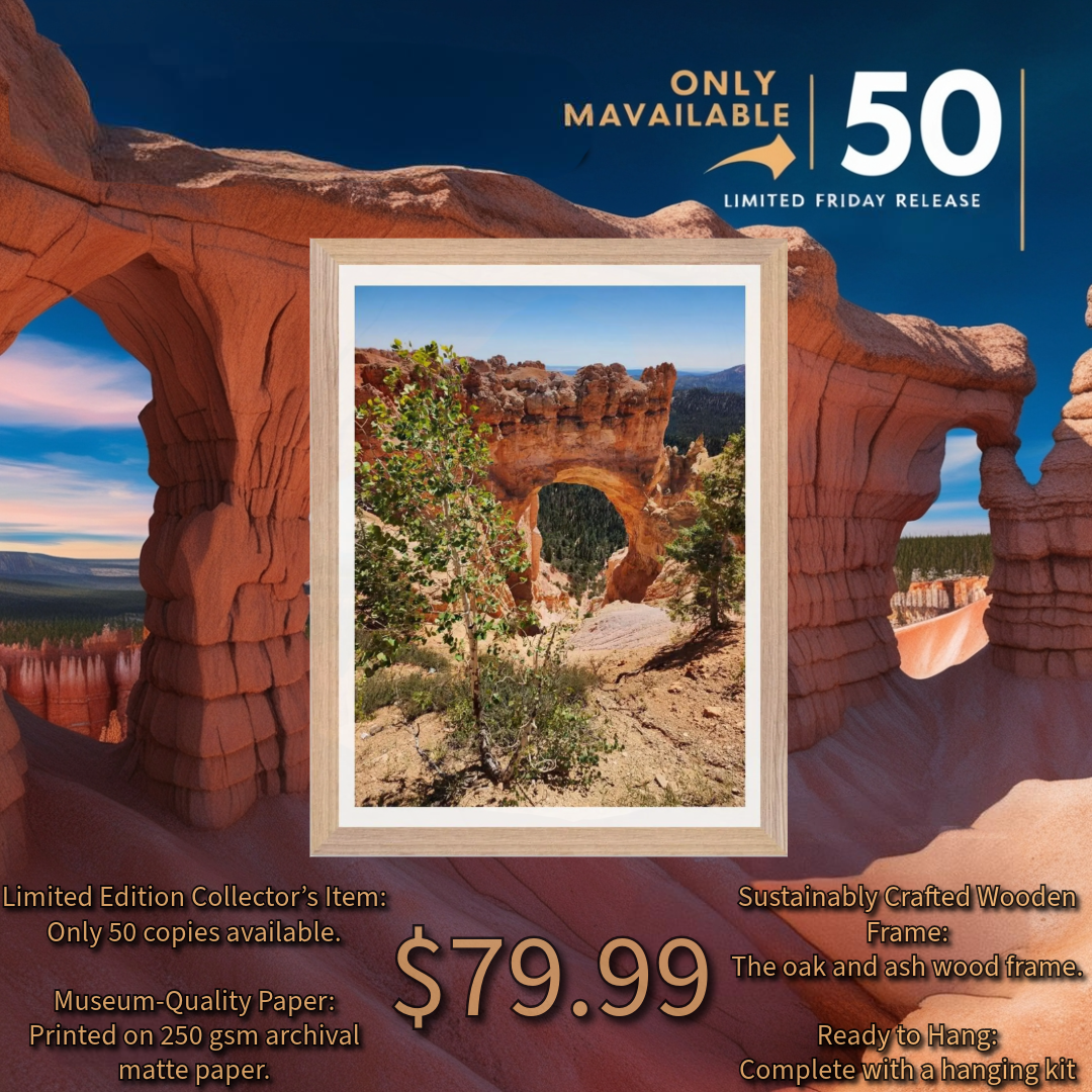 Limited Edition Bryce Canyon Prints - Only 50 Available! Natural Beauty of Bryce Canyon