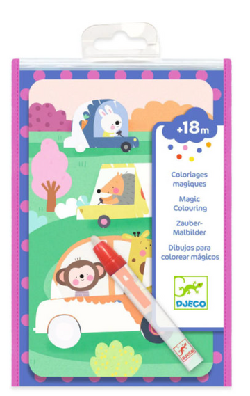 Magic Water Coloring Pocket for Toddlers ¨C Reusable Art Set (18M+)