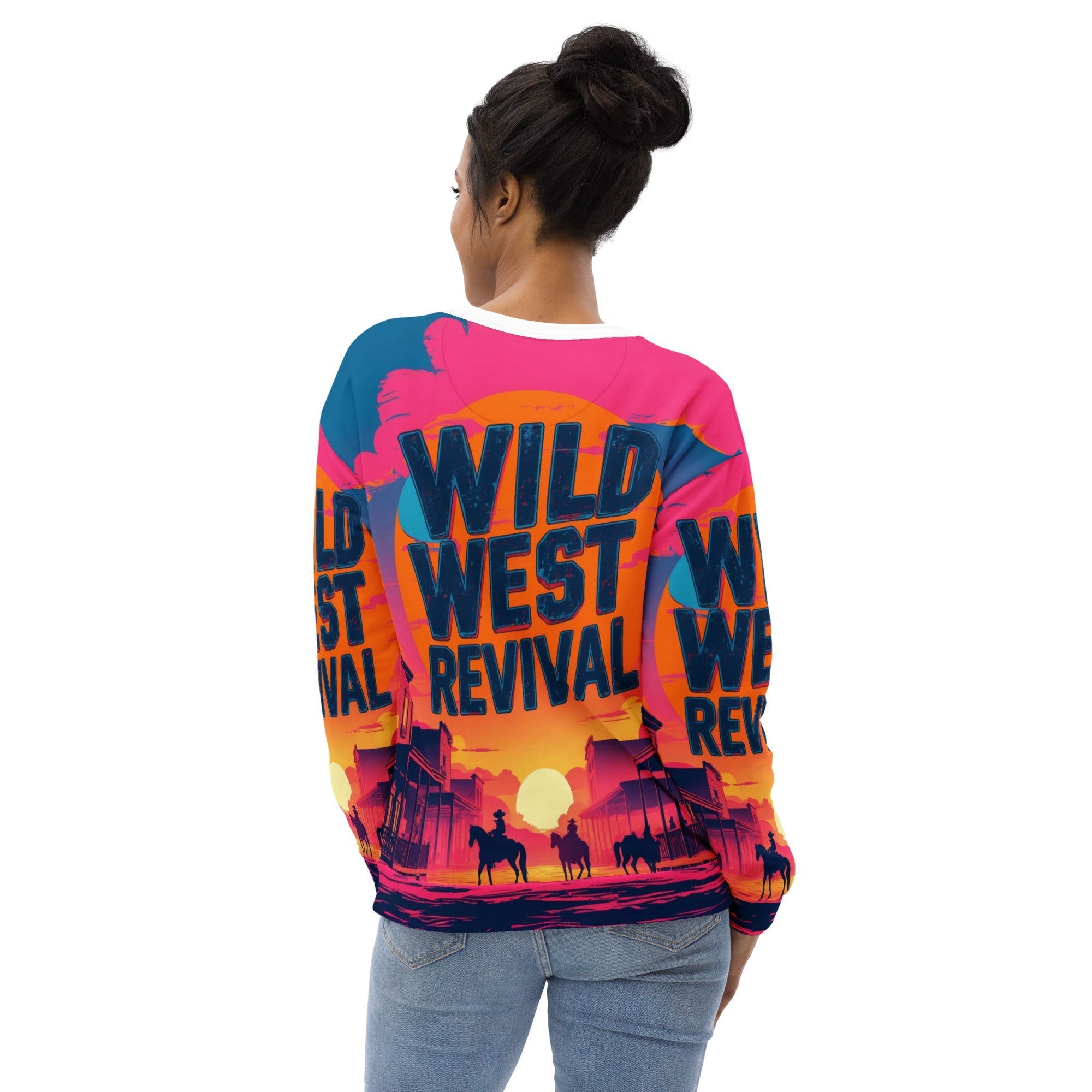 Wild West Revival ¨C Recycled Unisex Sweatshirt