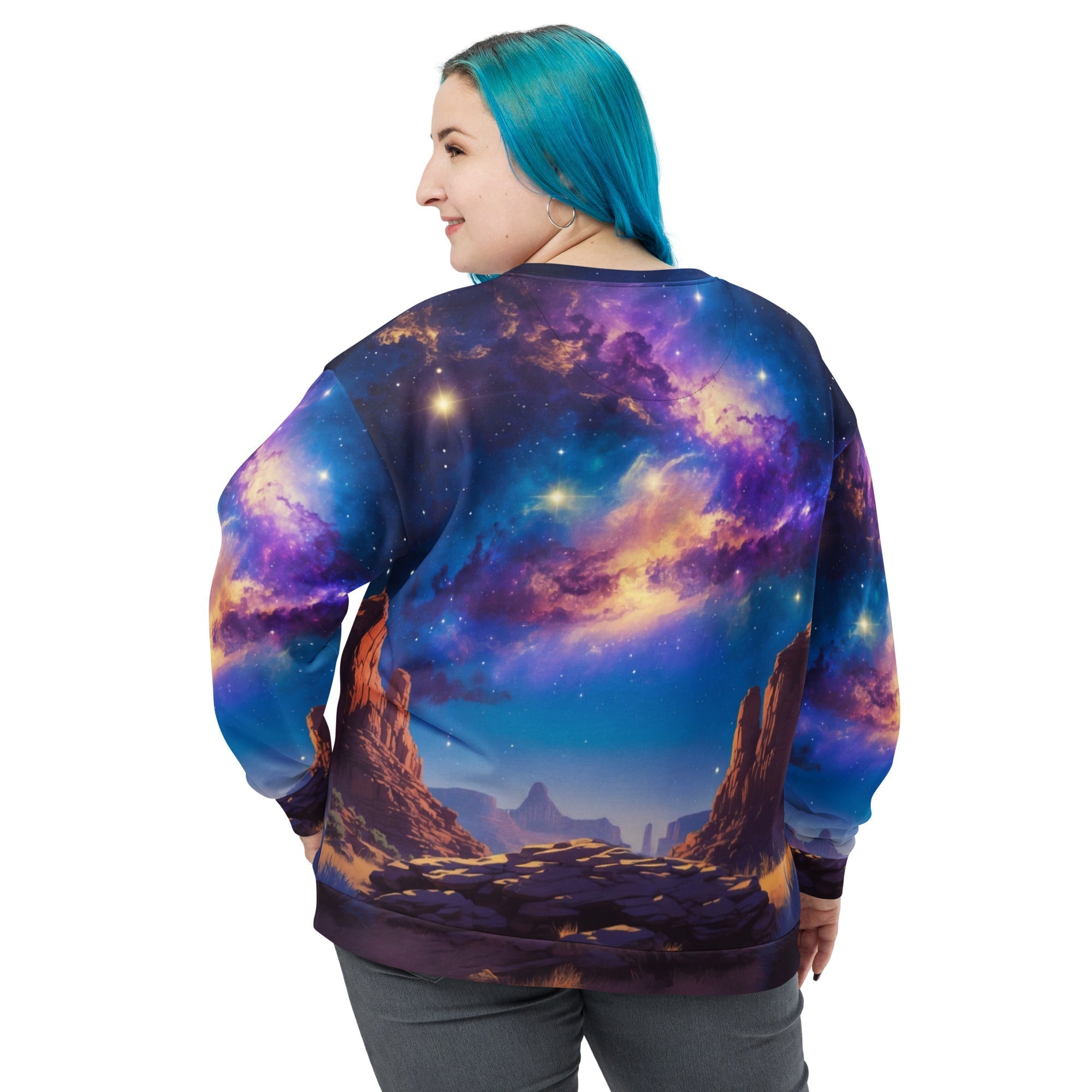 Cosmic Cowboy ¨C Recycled Unisex Sweatshirt
