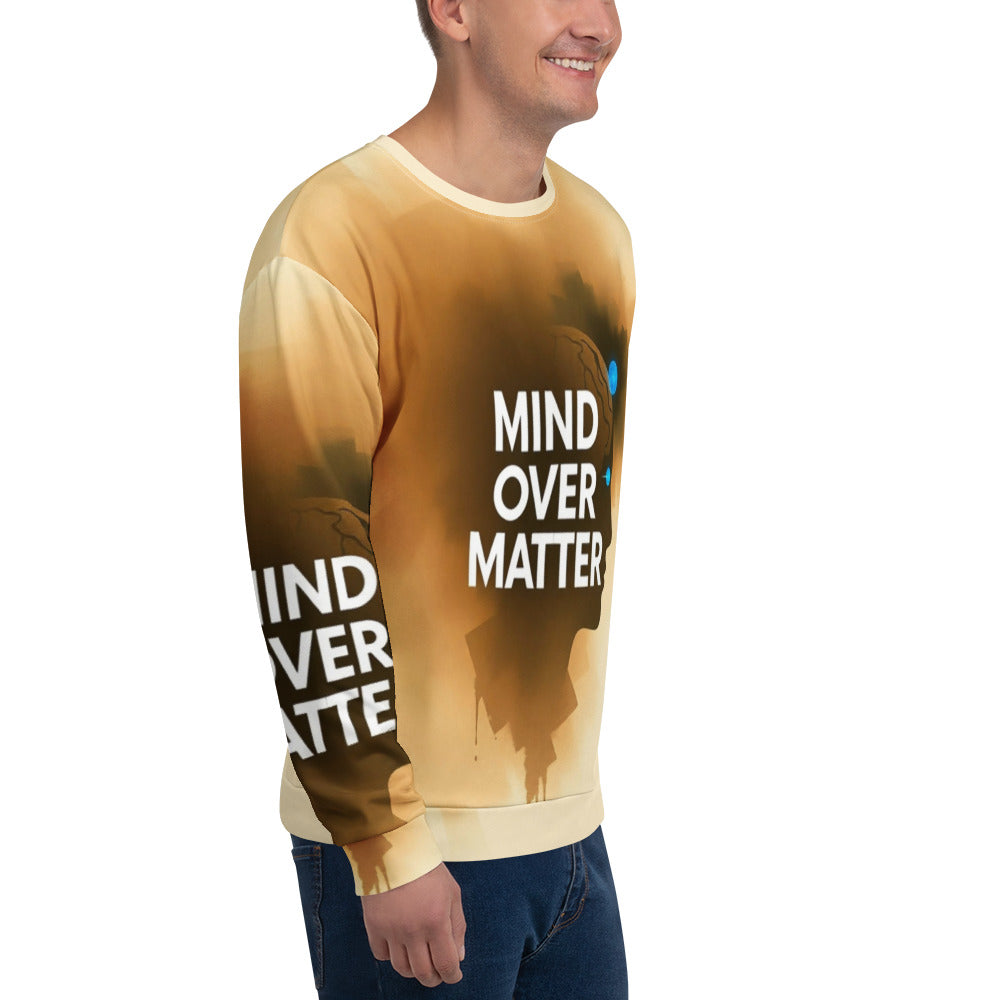 Mind Over Matter ¨C Recycled Unisex Sweatshirt