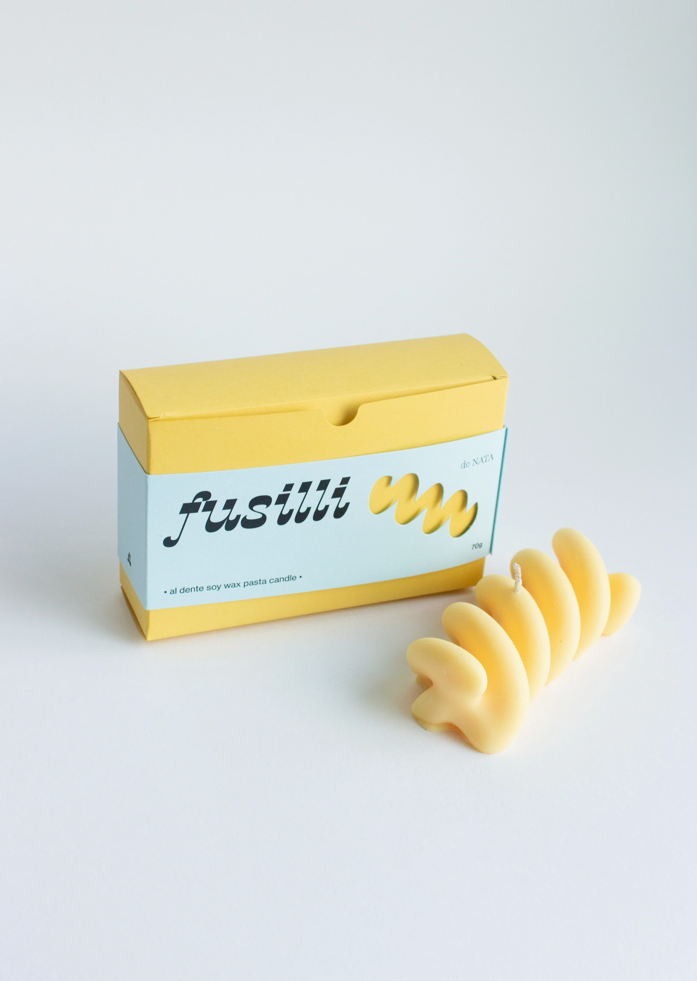 Fusilli Candle
