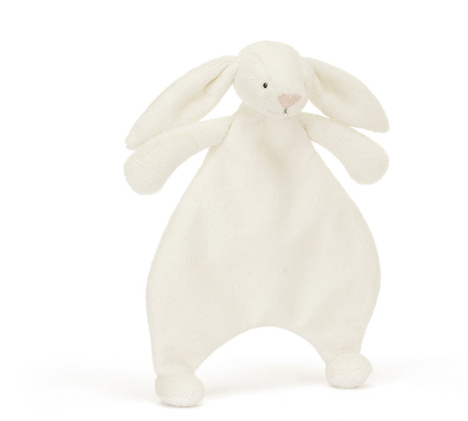 Bashful Cream Bunny Comforter
