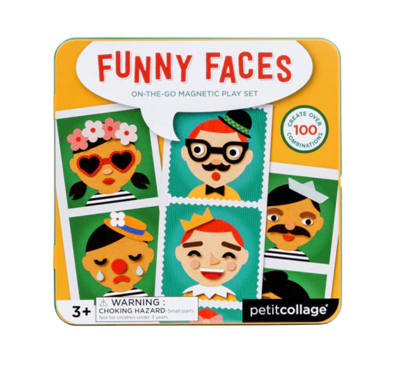 Funny Faces Magnetic Play Set