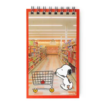 3P4 X Peanuts? - Snoopy Grocery Mini Memo Pad